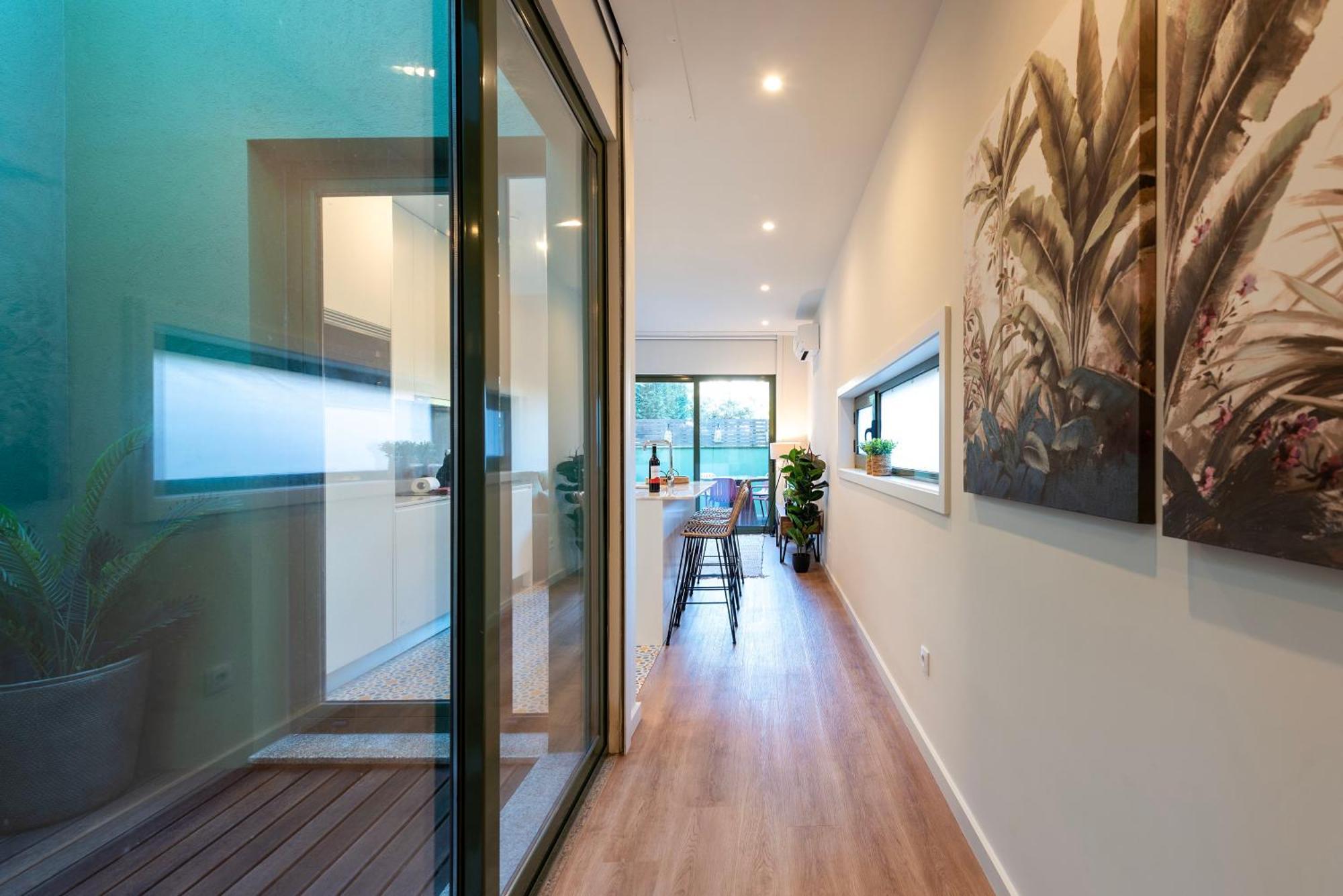 Exotic Flat With Shared Pool & Garden Apartment Porto Ngoại thất bức ảnh