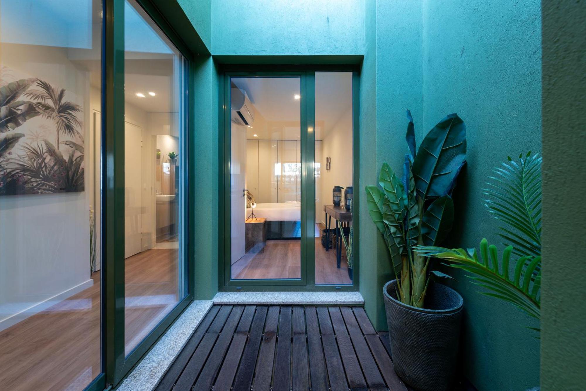 Exotic Flat With Shared Pool & Garden Apartment Porto Ngoại thất bức ảnh