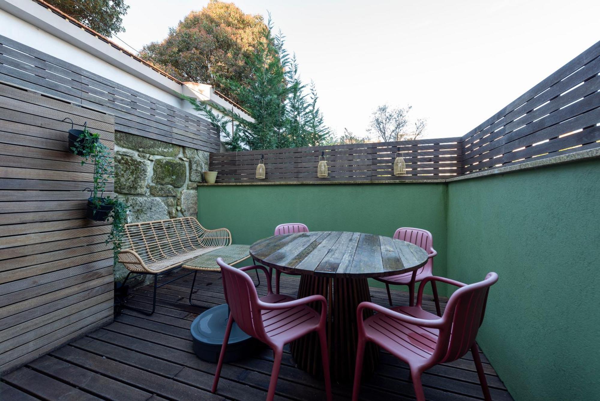 Exotic Flat With Shared Pool & Garden Apartment Porto Ngoại thất bức ảnh