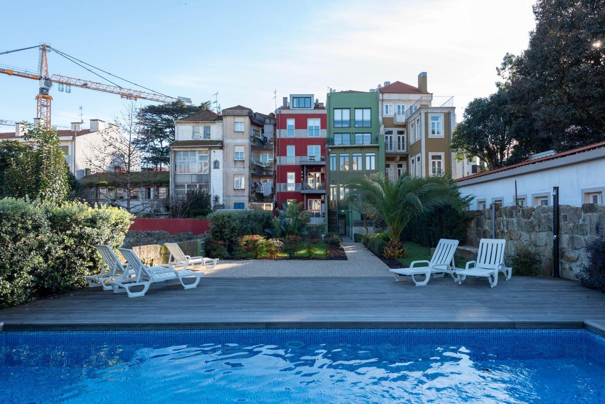 Exotic Flat With Shared Pool & Garden Apartment Porto Ngoại thất bức ảnh